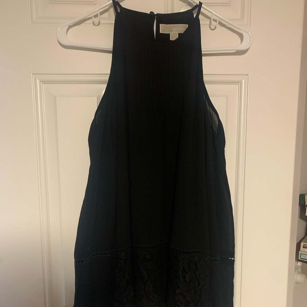 Michael Kors cold shoulder blouse